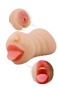 MASTURBATEUR BOUCHE ET VAGIN "Ripe Sarah" - CRAZY BULL