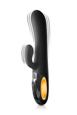 VIBROMASSEUR RABBIT "My Viscountess" - BLACK EMPIRE